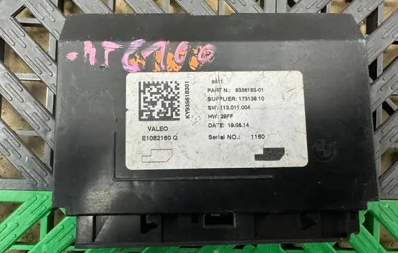 BMW 3 F30 F35 F31 Other control units/modules 9356183 E1082160Q 17313810