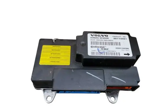 Volvo S40 Airbag control unit/module 30773401 00001393B6 006021500315