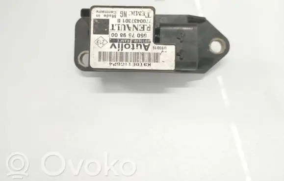 Renault Scenic I Airbag deployment crash/impact sensor 550759800 7700437301B