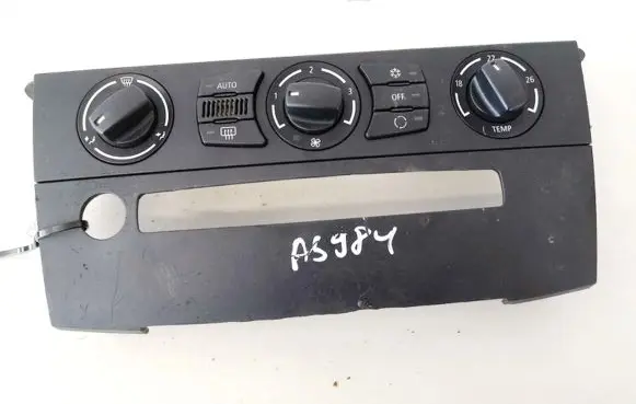 BMW 5 E60 E61 Climate control unit 6411694401801 51457063145
