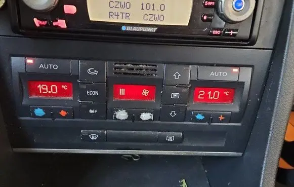 Audi A4 S4 B7 8E 8H Climate control/heater control trim 8E0820043AJ IMPRK1490566