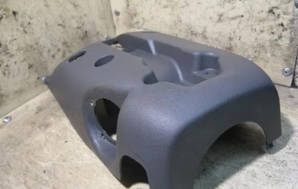 Steering wheel column trim