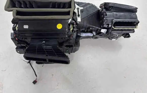Interior heater climate box assembly