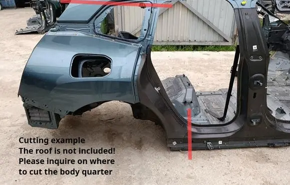 BMW iX Rear quarter panel