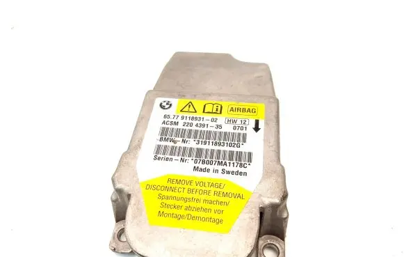 BMW 5 E60 E61 Airbag control unit/module 9118931 220439135 31911893102G