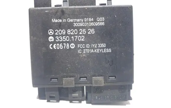 Mercedes-Benz CLK A209 C209 Door control unit/module