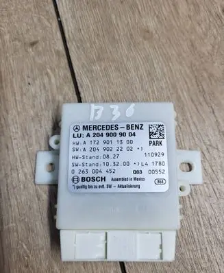 Mercedes-Benz C W204 Parking PDC control unit/module A2049009004 A2049022202 A1729011300