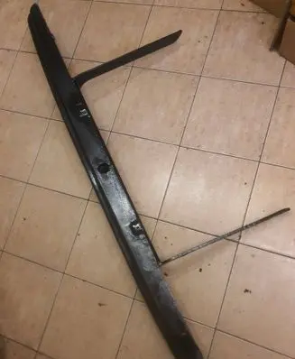 Rear bumper cross member