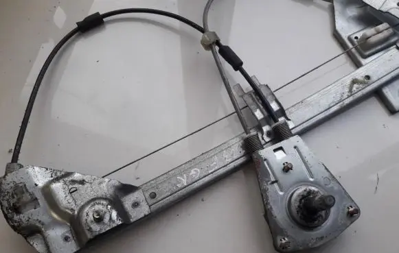 Mazda 323 F Sliding door window regulator with motor