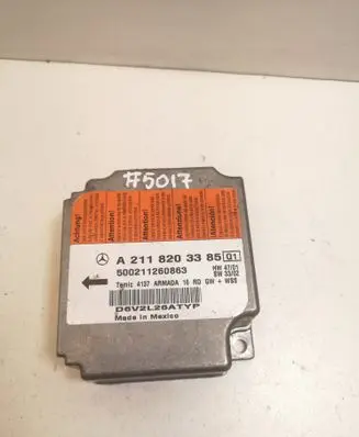 Mercedes-Benz E W211 Airbag control unit/module A2118203385