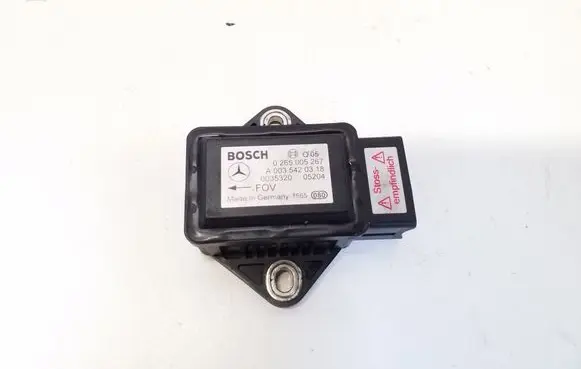 Mercedes-Benz E W211 ESP acceleration yaw rate sensor A0035420318 0265005267