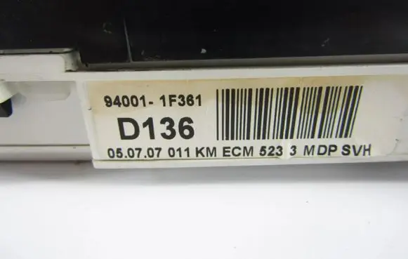 KIA Sportage Speedometer (instrument cluster) 940011F361