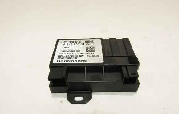 Mercedes-Benz E W212 Fuel injection pump control unit/module A2129003408