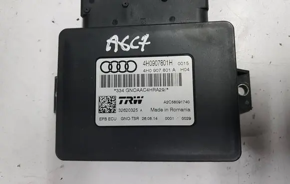 Audi A6 S6 C7 4G Hand brake control module 4H0907801HIAUTOPI 4H0907801H 4H0907601A