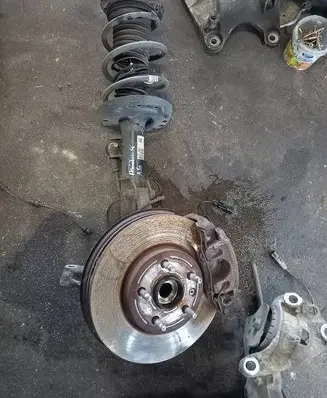 Opel Astra K Front shock absorber with coil spring