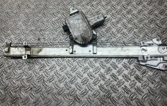 Mitsubishi Pajero Front door window regulator with motor