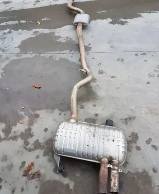 BMW X3 E83 Middle muffler/silencer 