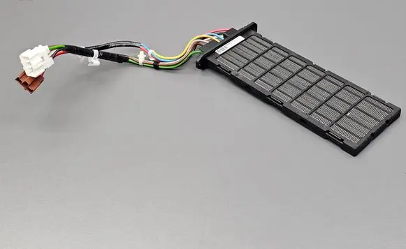 Electric cabin heater radiator