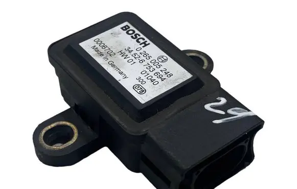 BMW 5 E39 ESP acceleration yaw rate sensor 6753694 34526753694 0265005248