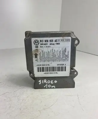 Volkswagen Scirocco Airbag control unit/module 1K0909605AE 5WK44011