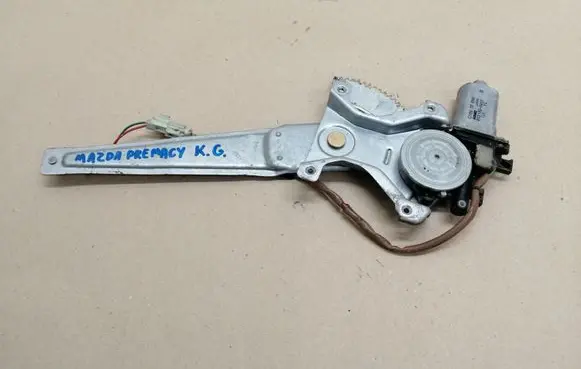 Mazda Premacy Rear door window regulator with motor 8621003932