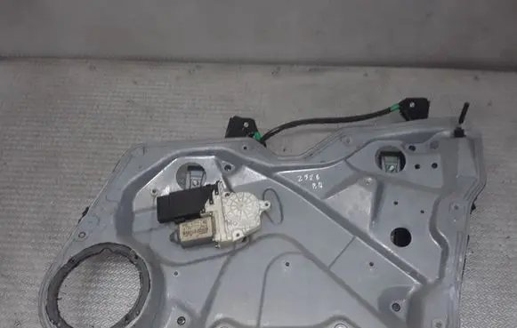 Front door window regulator with motor