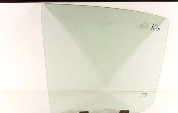 Nissan Micra Rear door window glass 43R001583