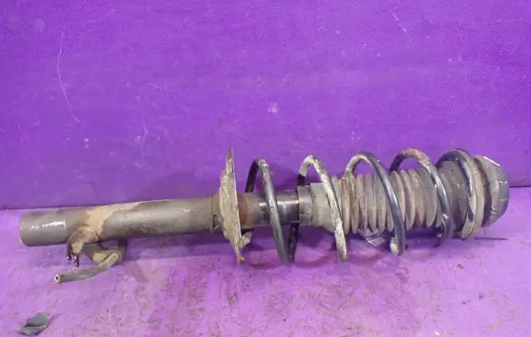 Citroen C1 Front shock absorber with coil spring