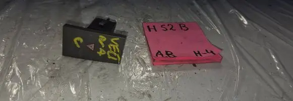 Opel Vectra C Hazard light switch 13138255 13549909