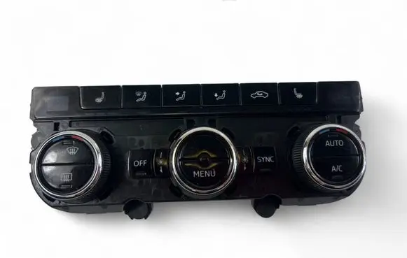 Skoda Octavia Mk3 (5E) Interior fan control switch 5E0907044AQ