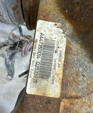 Mercedes-Benz Vito Viano W447 Rear differential A4473501014