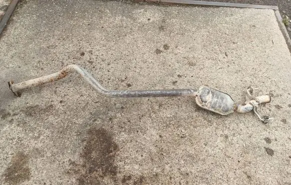 Renault Kangoo I Middle muffler/silencer 