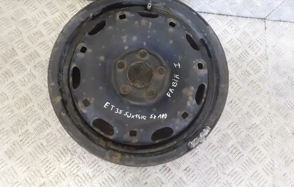 Skoda Fabia Mk1 (6Y) R14 steel rim 