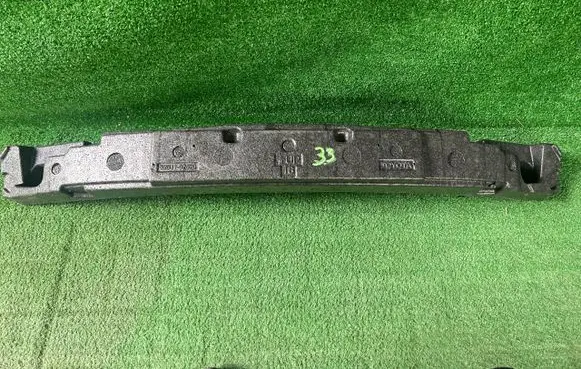 Front bumper foam support bar