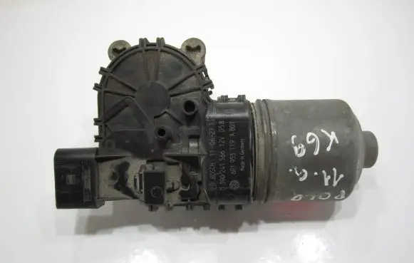 Volkswagen Polo V 6R Front wiper linkage and motor 6R1955119A 1106271 0390241566