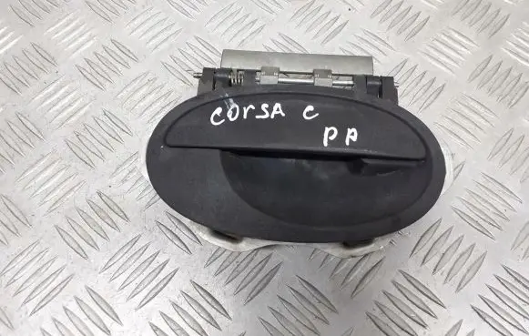 Opel Corsa C Front door exterior handle/bracket 