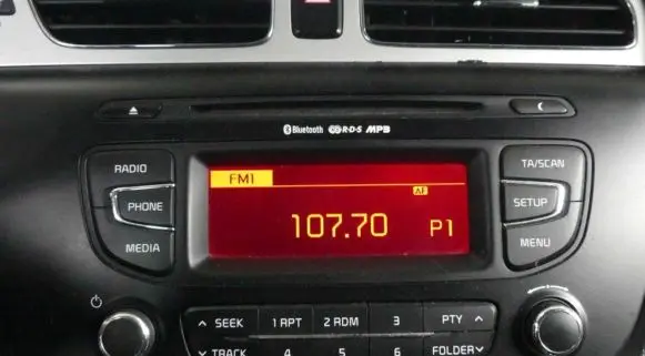 KIA Ceed Radio/CD/DVD/GPS head unit 96170A2100WK IMPRK1309335