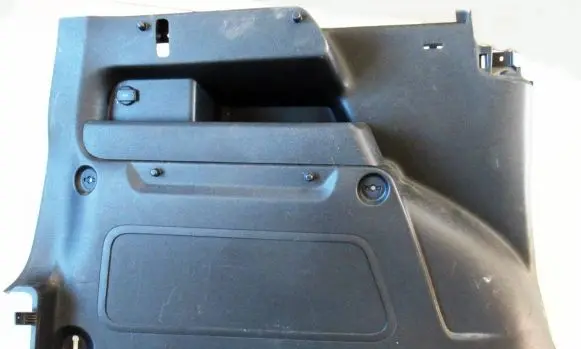Skoda Roomster (5J) Trunk/boot lower side trim panel 5J7867429 YX1CZ 0010112756510
