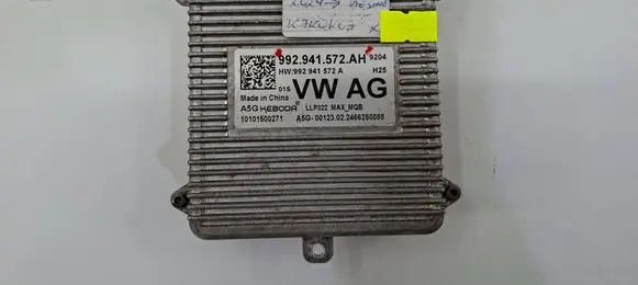 Skoda Octavia Mk4 Headlight ballast module Xenon 992941572AH K7K007