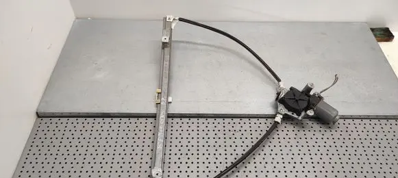 Renault Scenic I Front door window regulator with motor 114144 400732T9