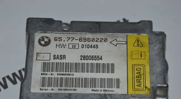 BMW 7 E65 E66 Airbag control unit/module 6960220
