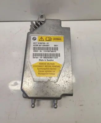 BMW 7 F01 F02 F03 F04 Airbag control unit/module 9199756 607838400T