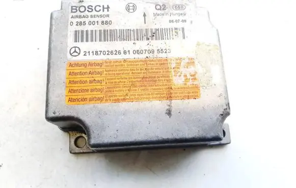 Mercedes-Benz E W211 Airbag control unit/module 0285001880 2118702626