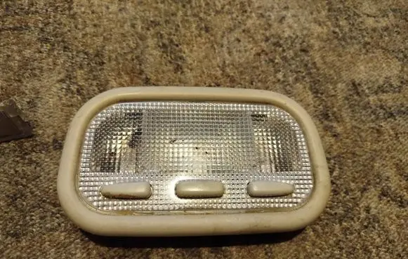Citroen C5 Rear seat light 9641822877