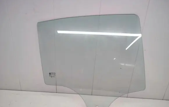 Opel Corsa D Rear door window glass 43R001142
