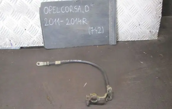 Opel Corsa D Negative earth cable (battery) 