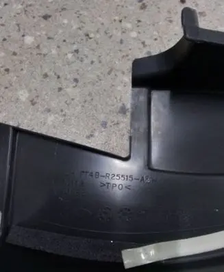 Ford Edge II Rear door glass trim molding FT4BR25515AF
