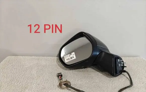 Front door electric wing mirror