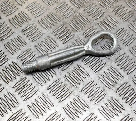 Towing hook eye