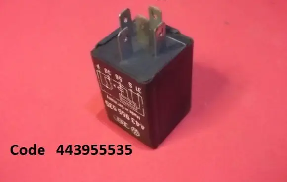 Audi 80 90 B3 Window washer relay 443955535